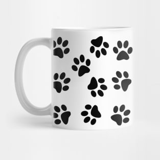 Cute Little Paws - Pattern Design Mug